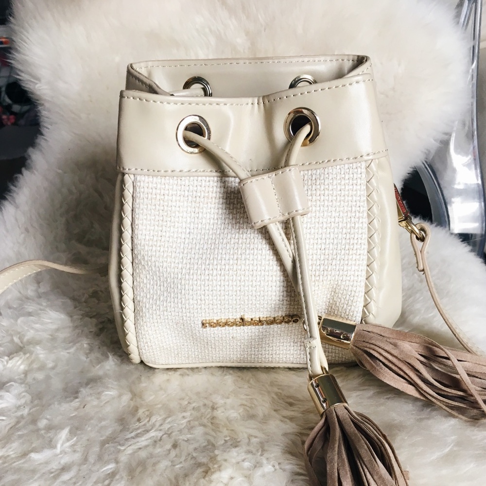 Roccobarocco beige bag
